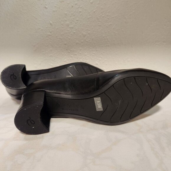 Easy Spirit‎ Women's Size 6.5W Black Evolve Robin Pump Slip On Block Heel - Picture 8 of 8
